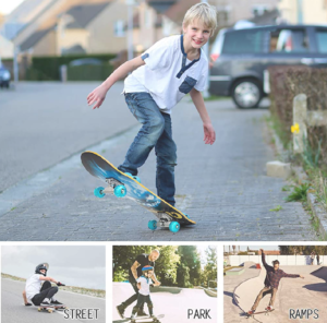 Four Wheel children skateboard