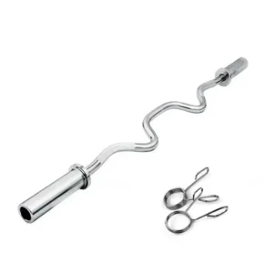4ft 1.2m Olympic EZ Curl Barbell
