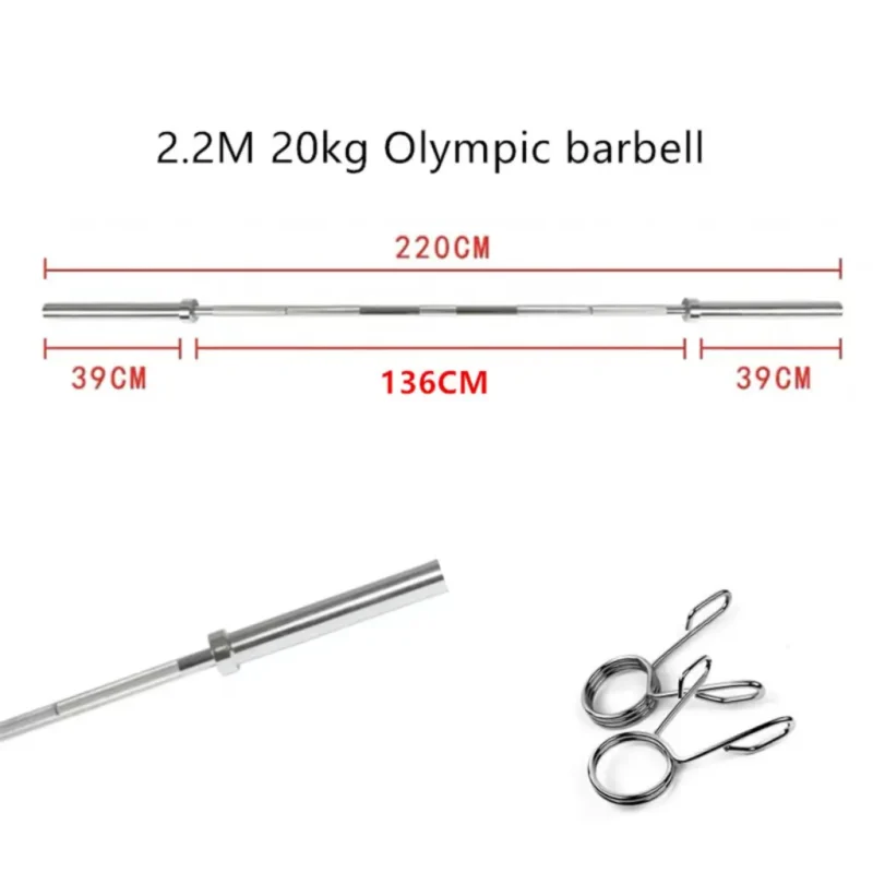 7ft 20kg 2.2M Olympic Barbell