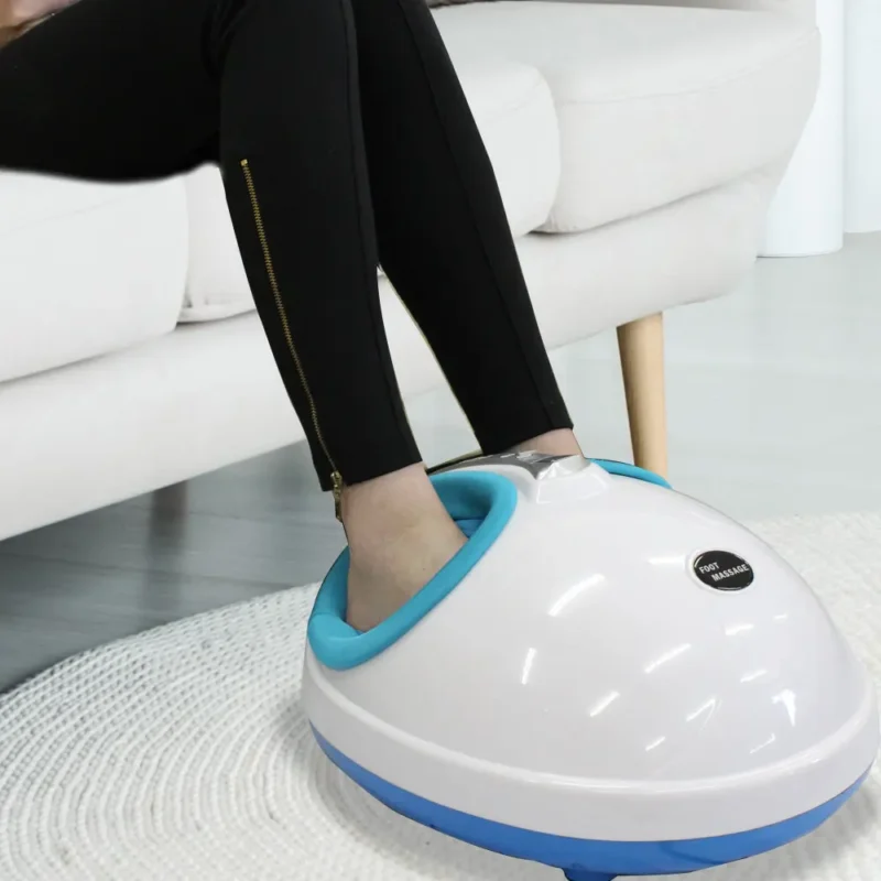 Shiatsu foot massager with heat