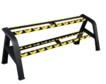 commercial two-tier 10-pairs Dumbbell Rack