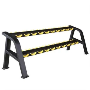 Commercial Two-Tier 10-pairs Dumbbell Rack