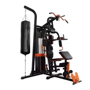 FITMAN Three Station Multi-Gym with Pull Up Bar
