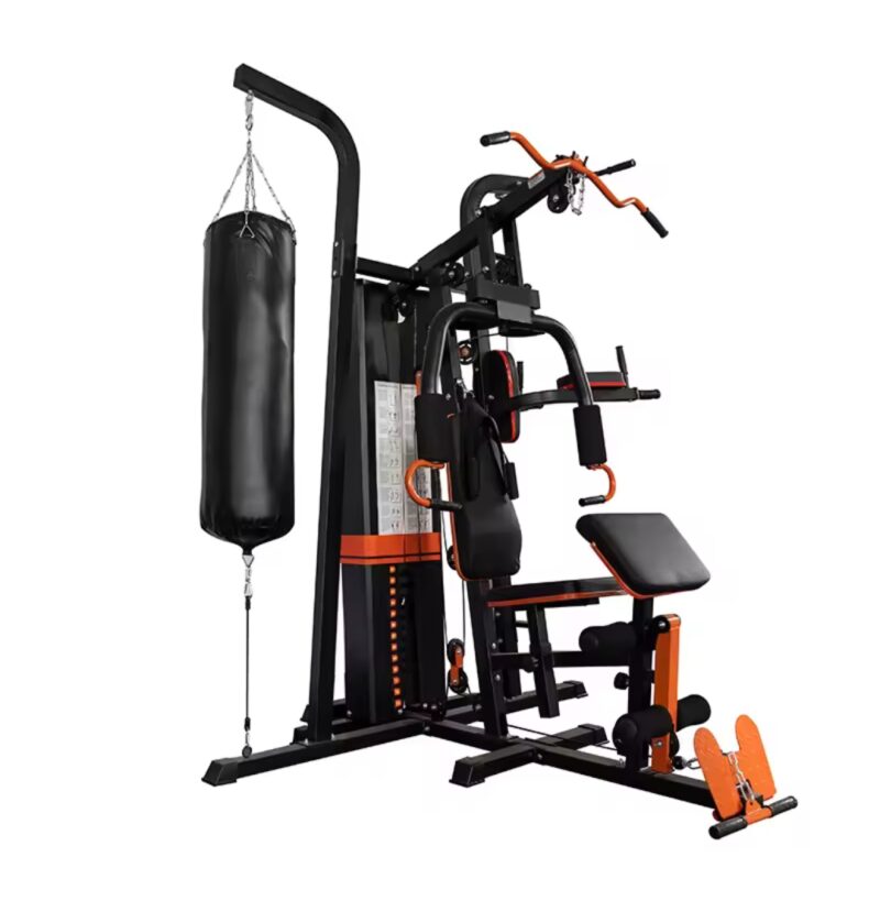 FITMAN Three Station Multi-Gym with Pull Up Bar